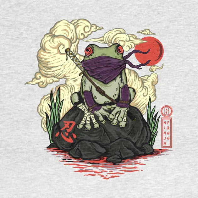 Ninja Frog by pilipsjanuariusDesign